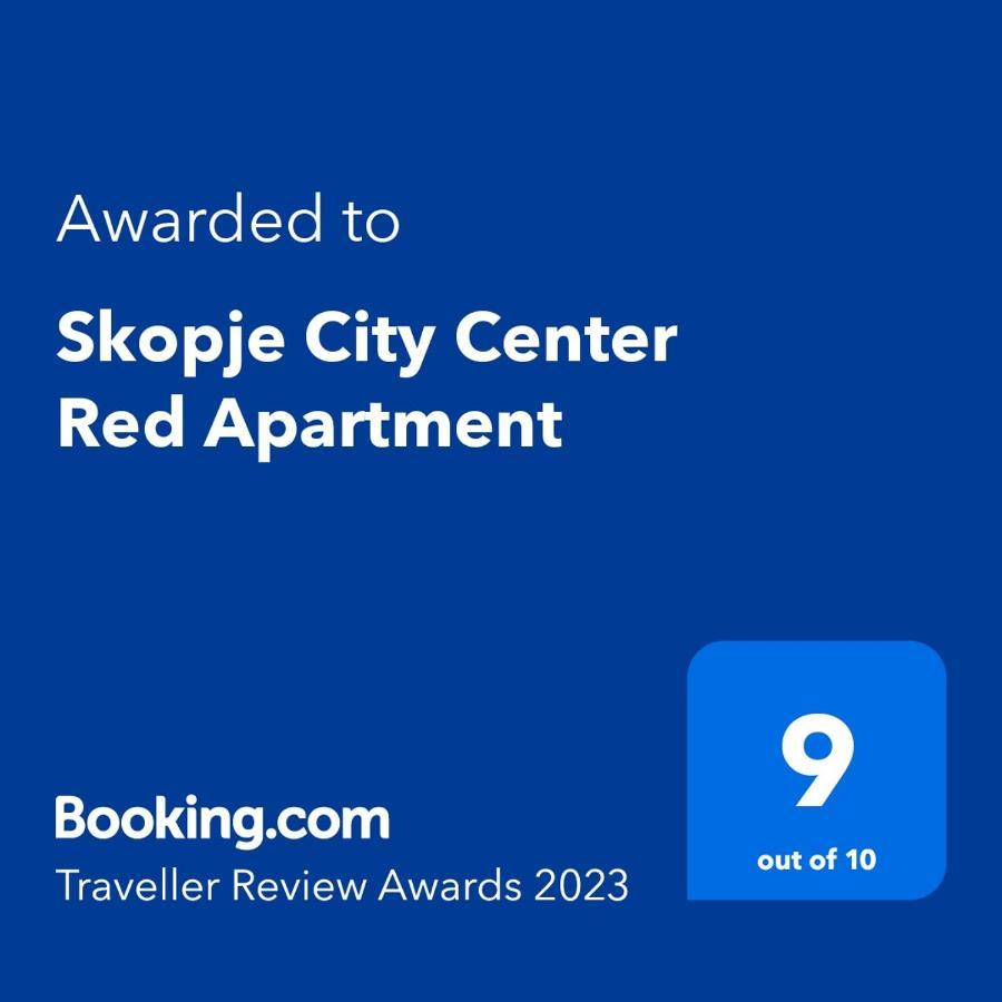 Skopje City Center Red Apartment Extérieur photo